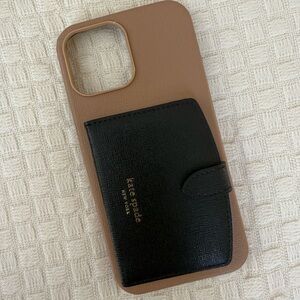 Kate Spade ♠️ Morgan Colorblock iphone 15 pro max case with card holder